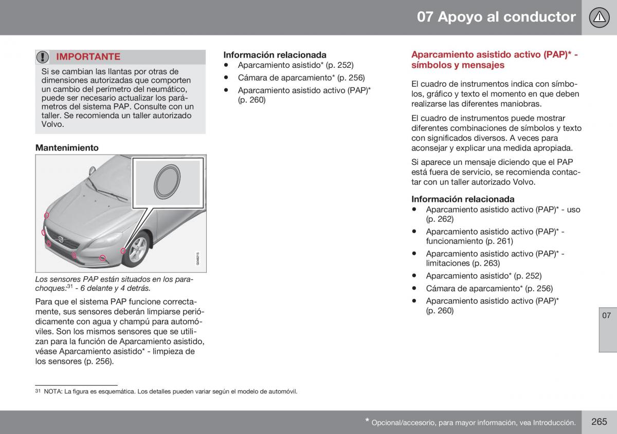 Volvo S60 II 2 manual del propietario / page 267