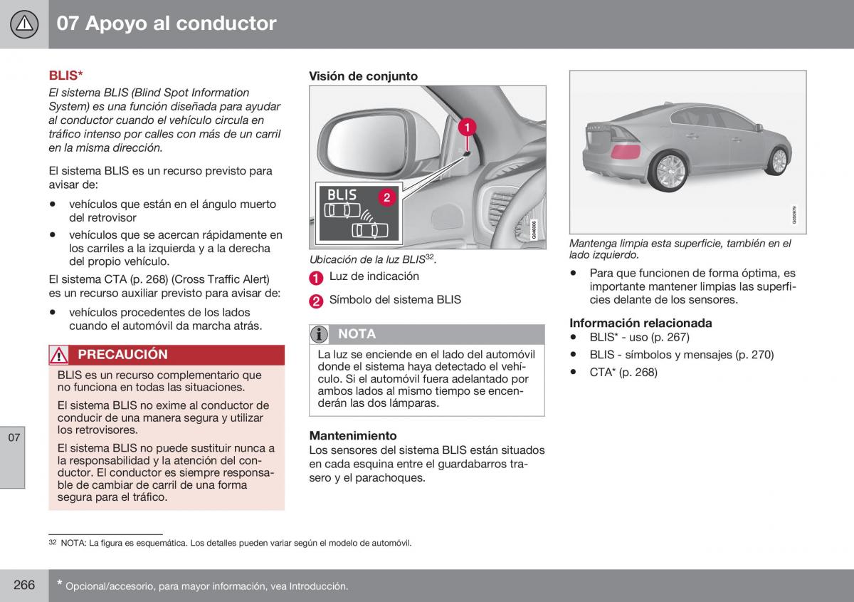 Volvo S60 II 2 manual del propietario / page 268