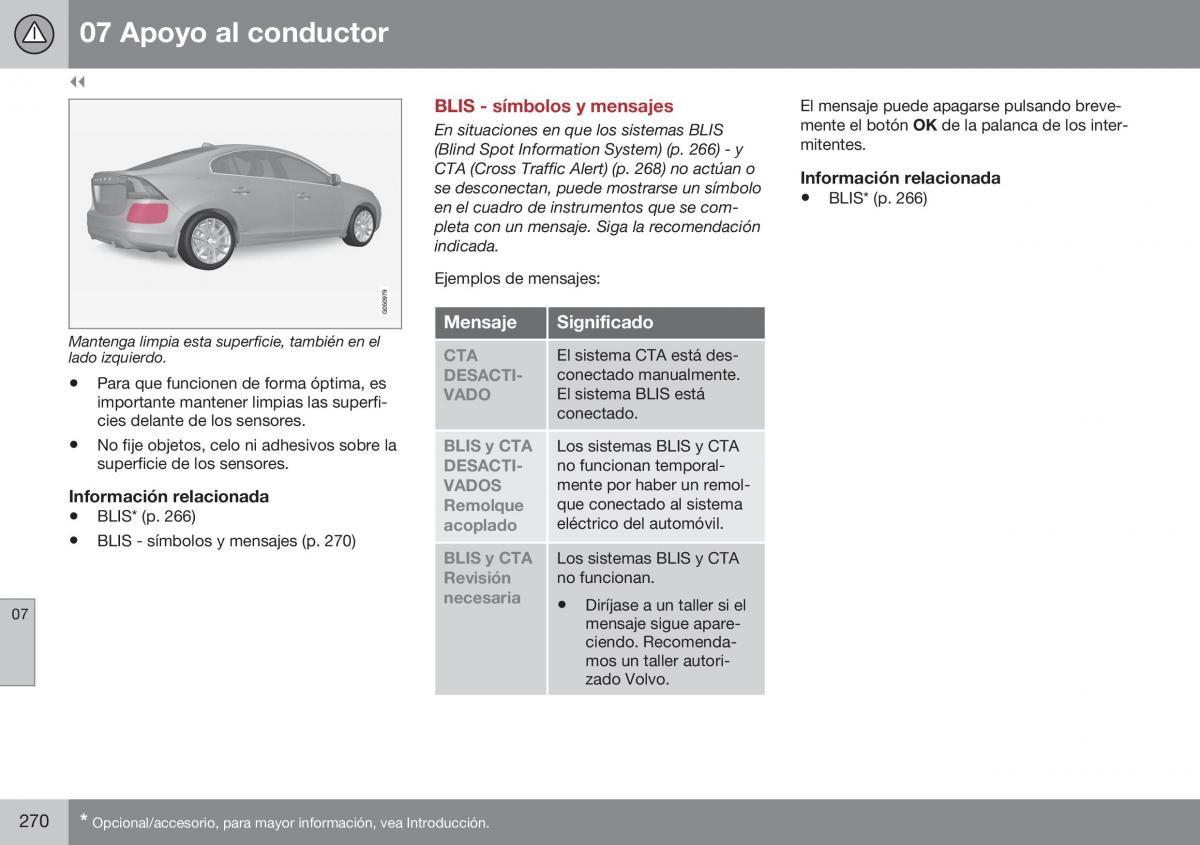 Volvo S60 II 2 manual del propietario / page 272