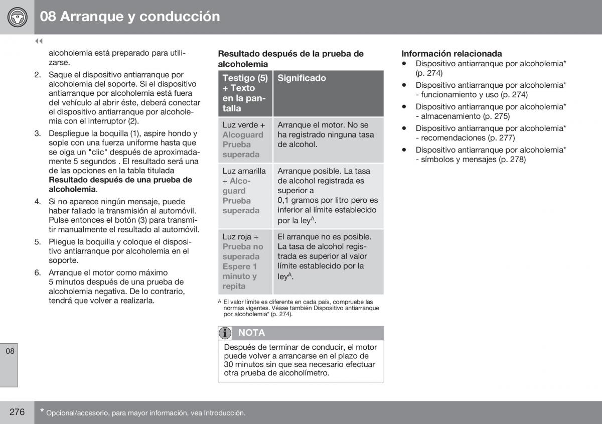 Volvo S60 II 2 manual del propietario / page 278