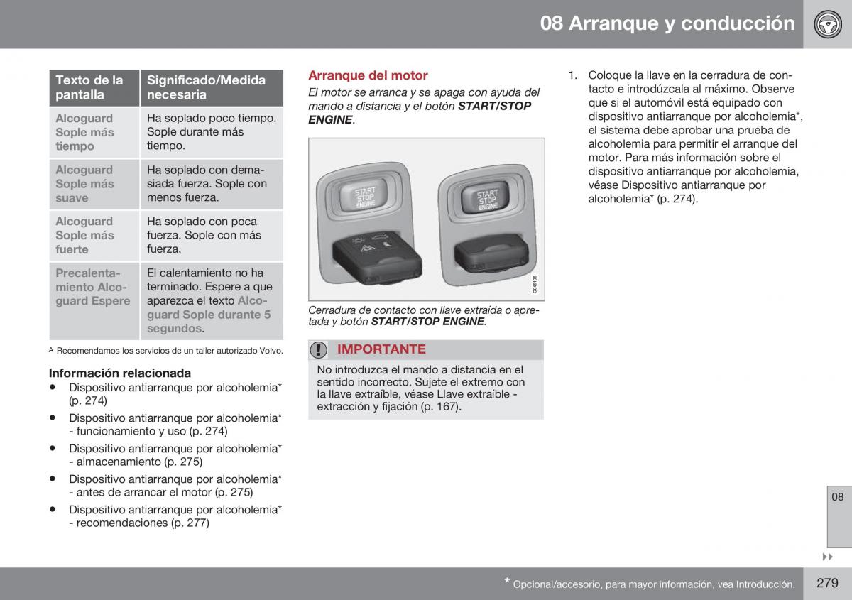 Volvo S60 II 2 manual del propietario / page 281