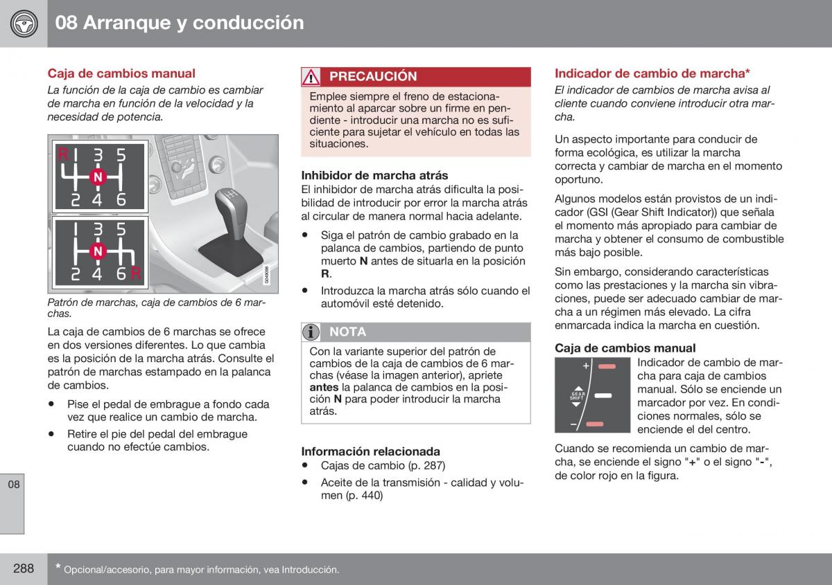 Volvo S60 II 2 manual del propietario / page 290