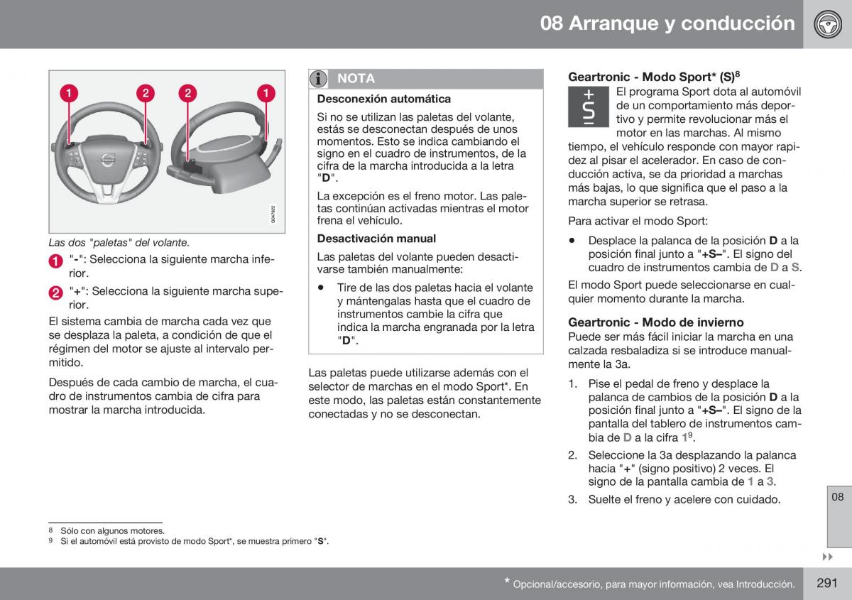 Volvo S60 II 2 manual del propietario / page 293