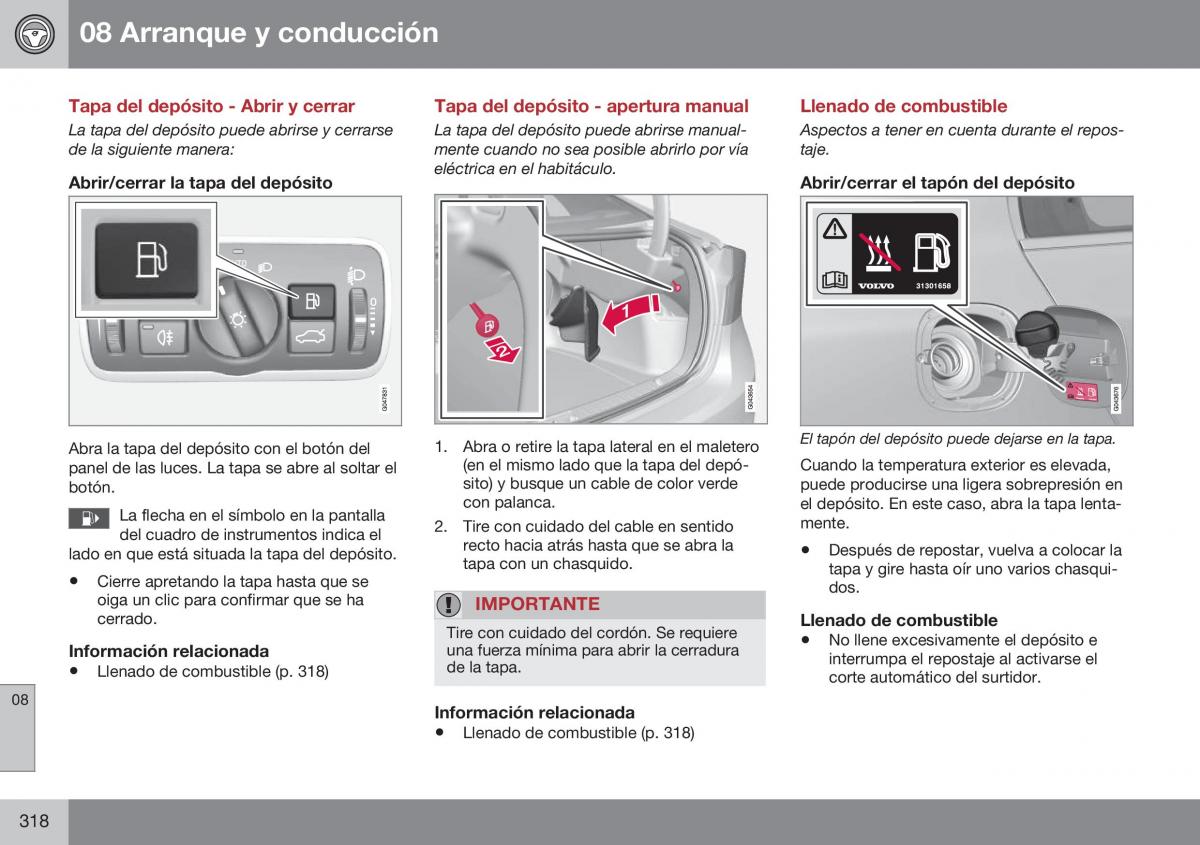 Volvo S60 II 2 manual del propietario / page 320