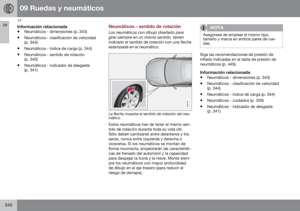 Volvo S60 II 2 manual del propietario / page 342