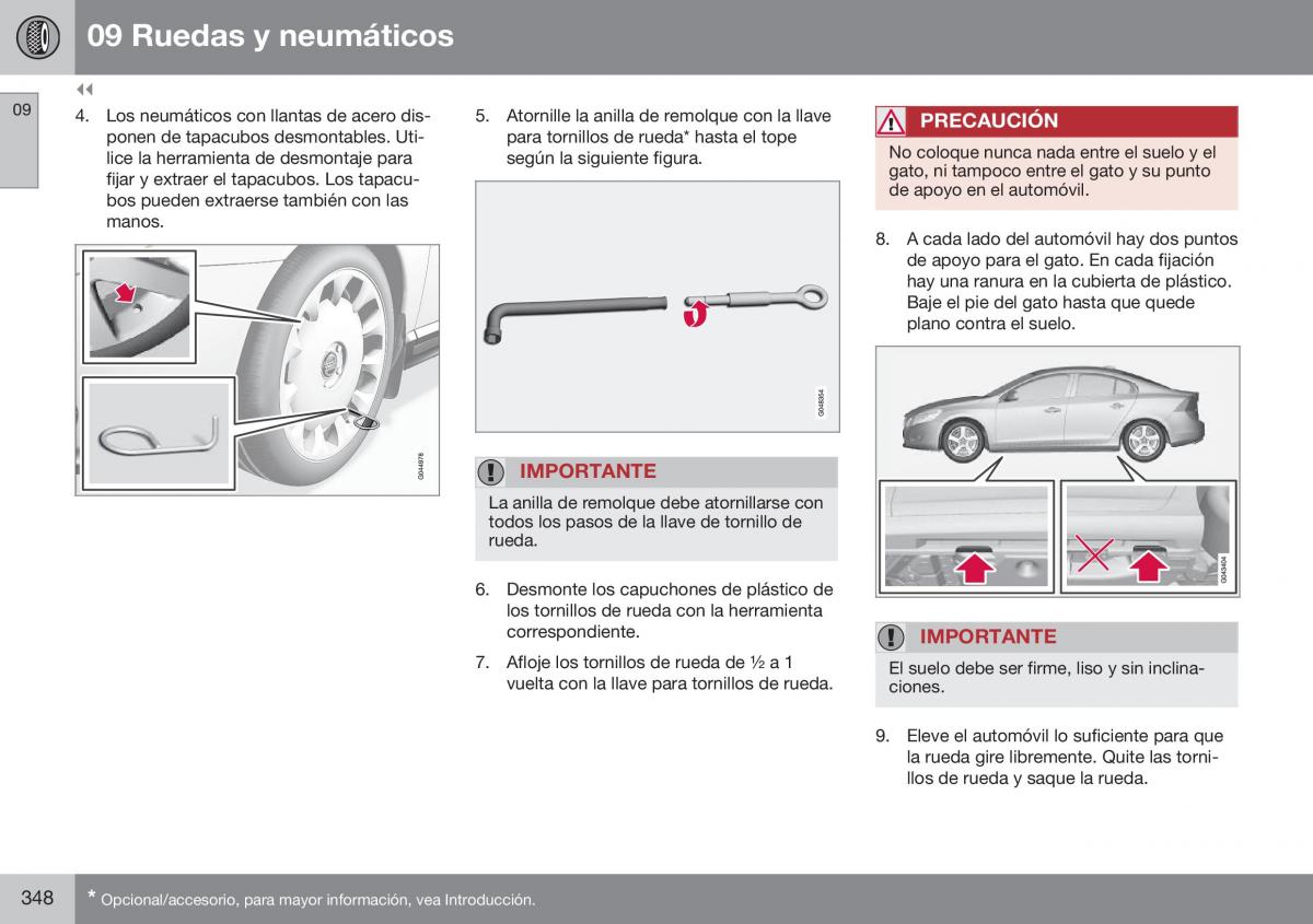 Volvo S60 II 2 manual del propietario / page 350