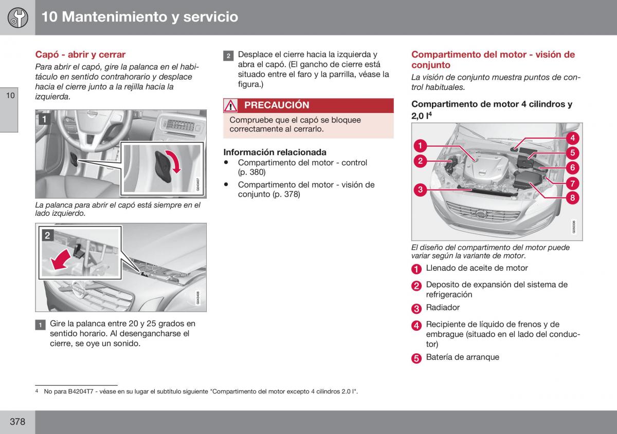 Volvo S60 II 2 manual del propietario / page 380