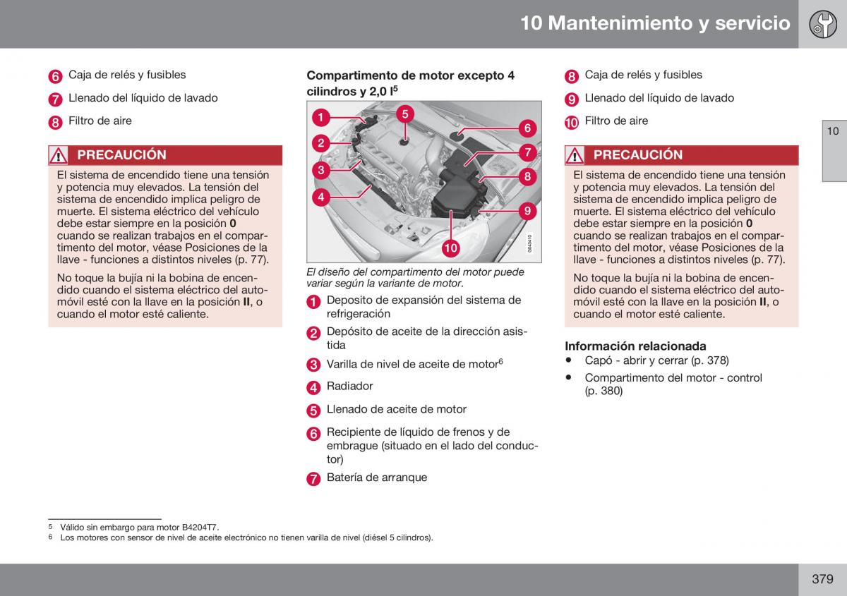 Volvo S60 II 2 manual del propietario / page 381