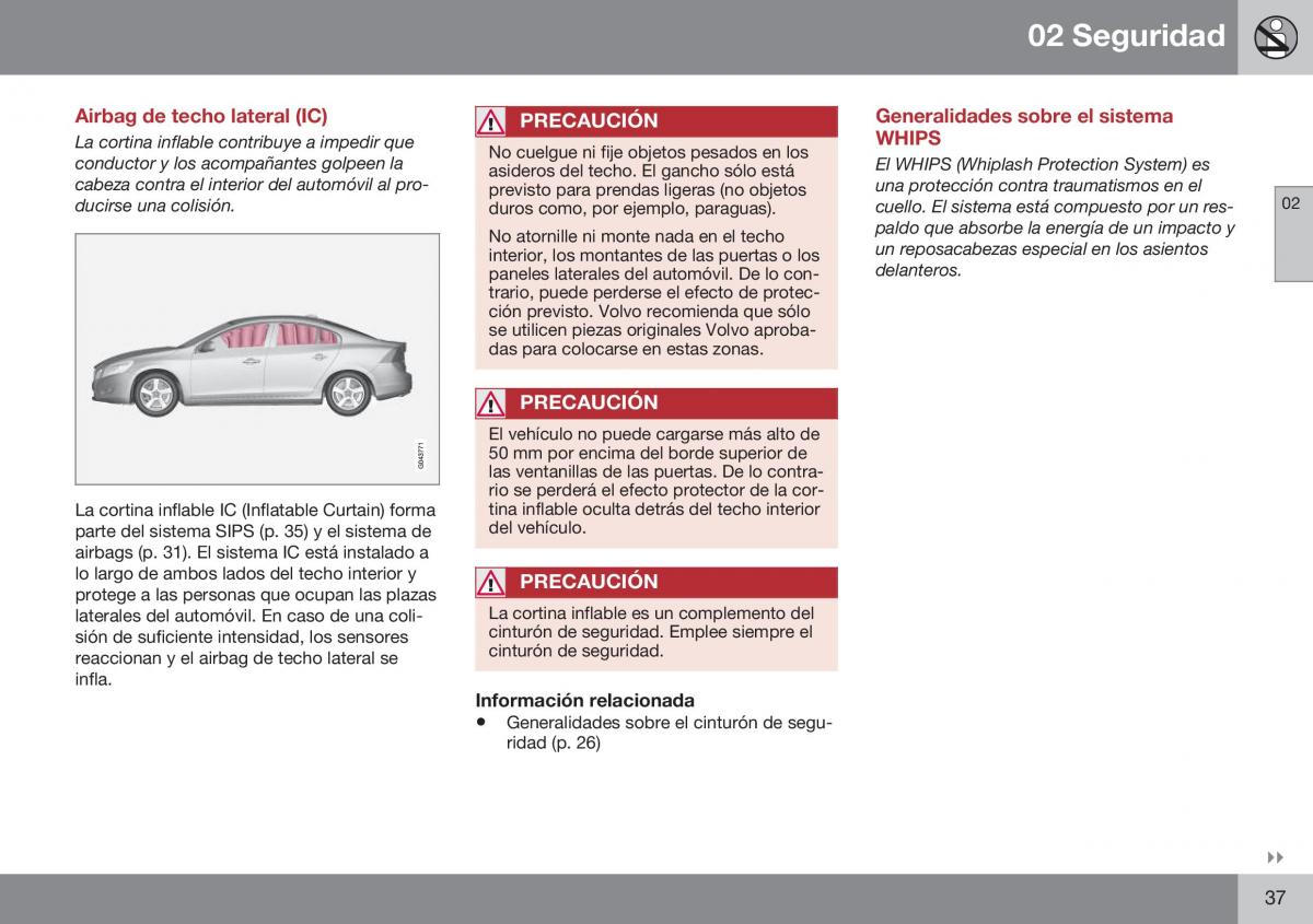 Volvo S60 II 2 manual del propietario / page 39