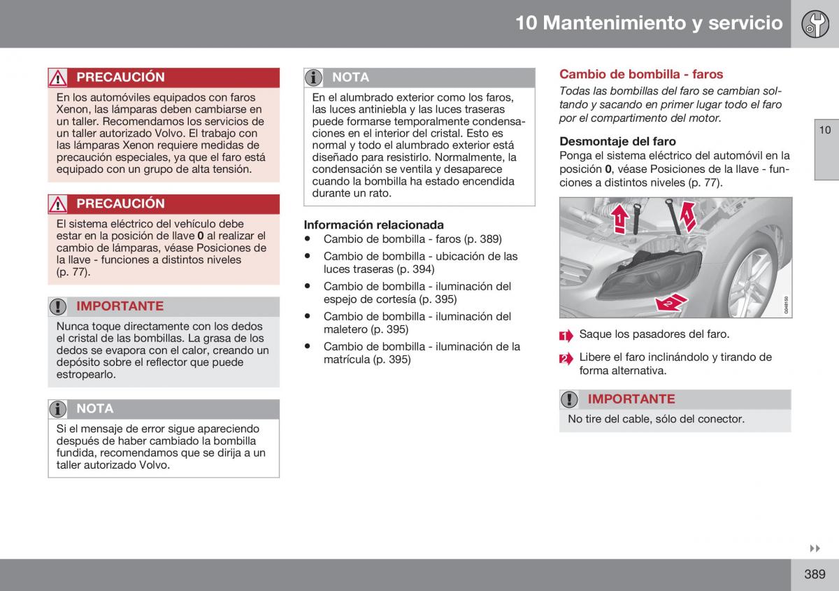 Volvo S60 II 2 manual del propietario / page 391