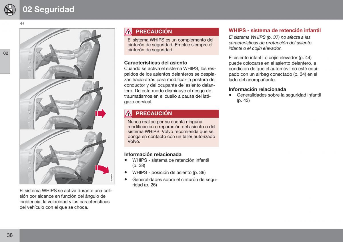 Volvo S60 II 2 manual del propietario / page 40