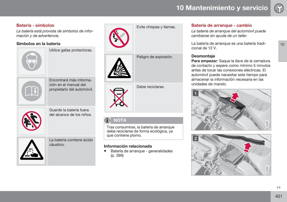 Volvo S60 II 2 manual del propietario / page 403