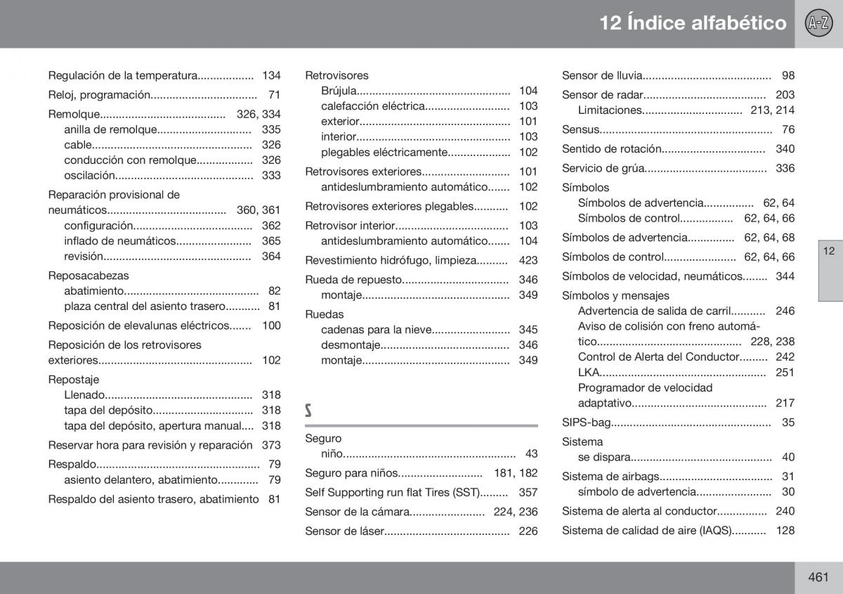 Volvo S60 II 2 manual del propietario / page 463