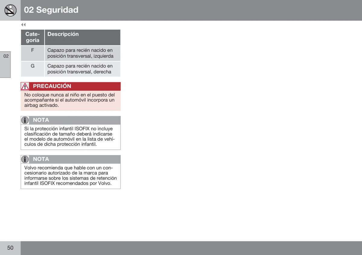 Volvo S60 II 2 manual del propietario / page 52