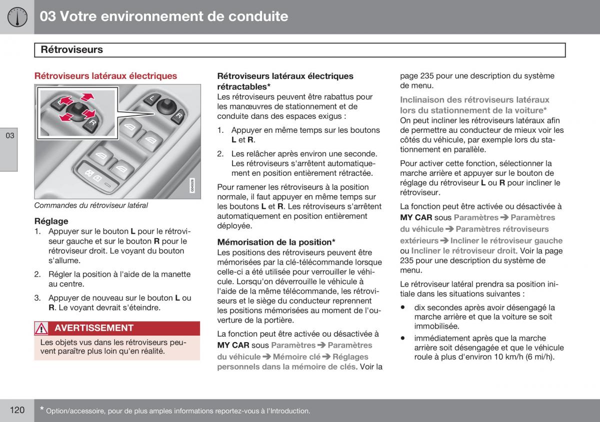 Volvo S60 II 2 manuel du proprietaire / page 122