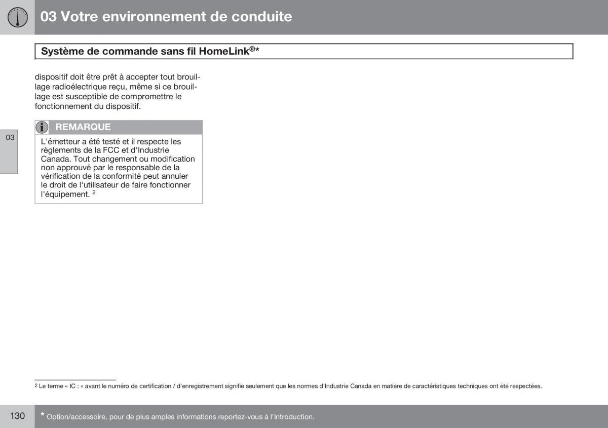 Volvo S60 II 2 manuel du proprietaire / page 132