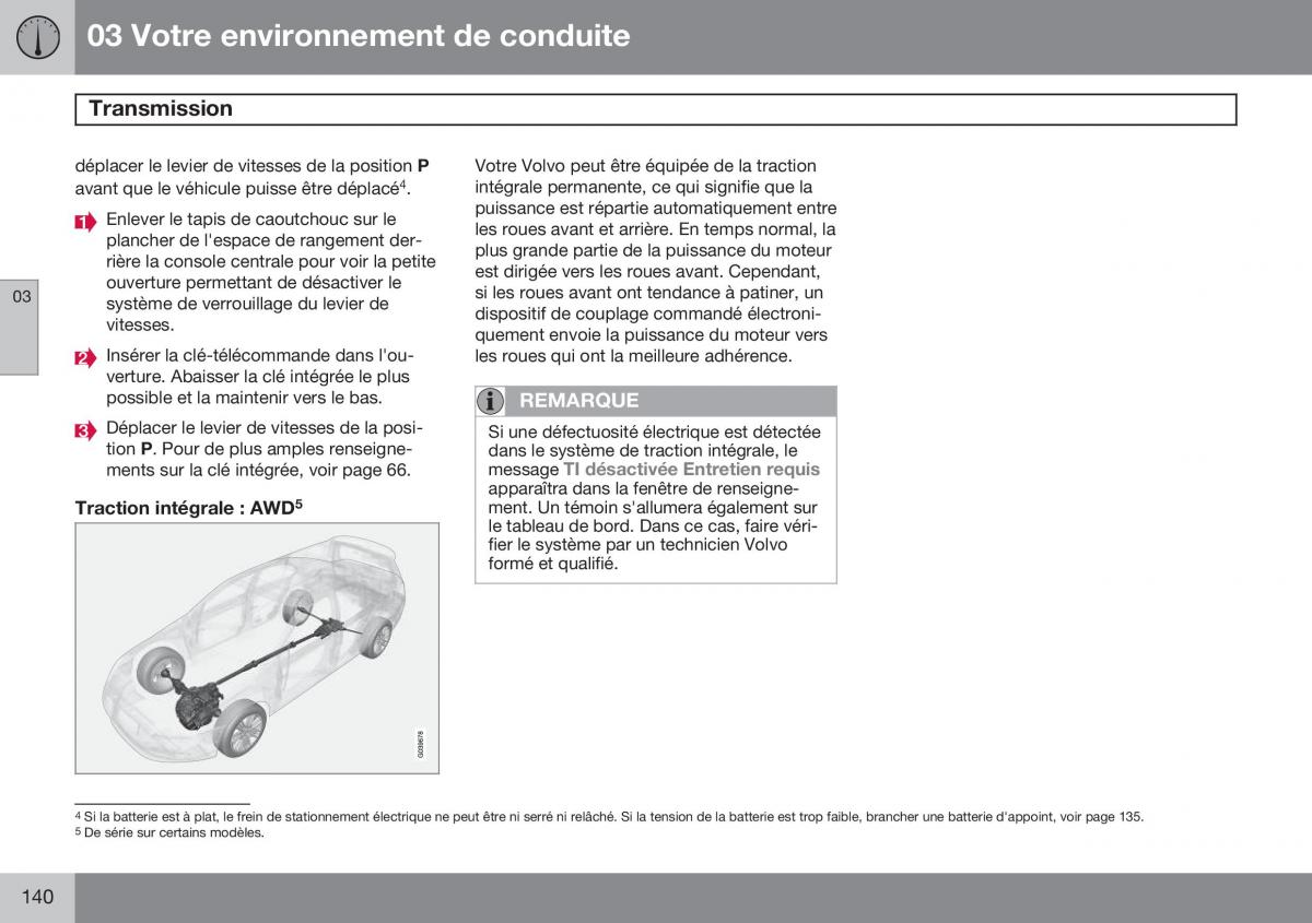 Volvo S60 II 2 manuel du proprietaire / page 142