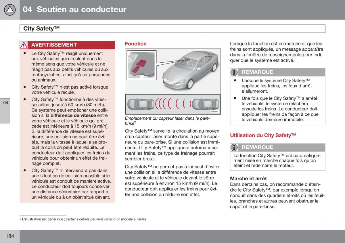 Volvo S60 II 2 manuel du proprietaire / page 186