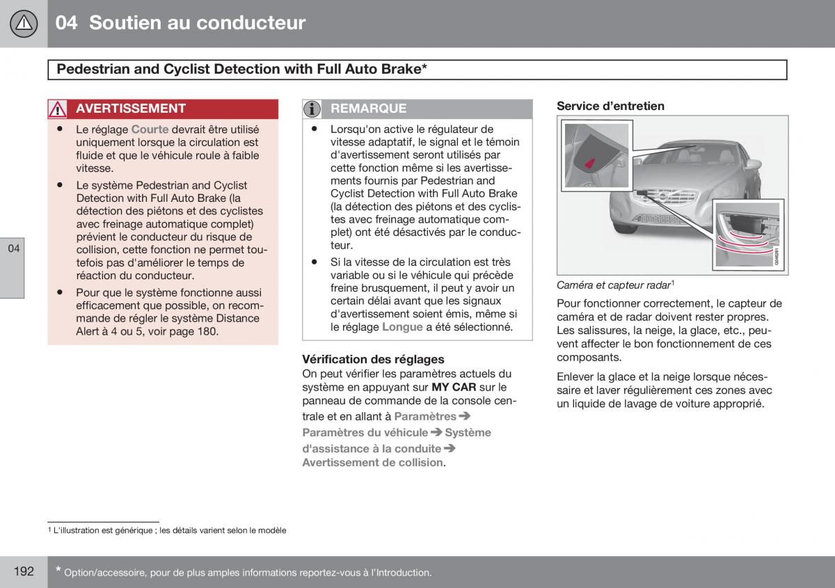 Volvo S60 II 2 manuel du proprietaire / page 194