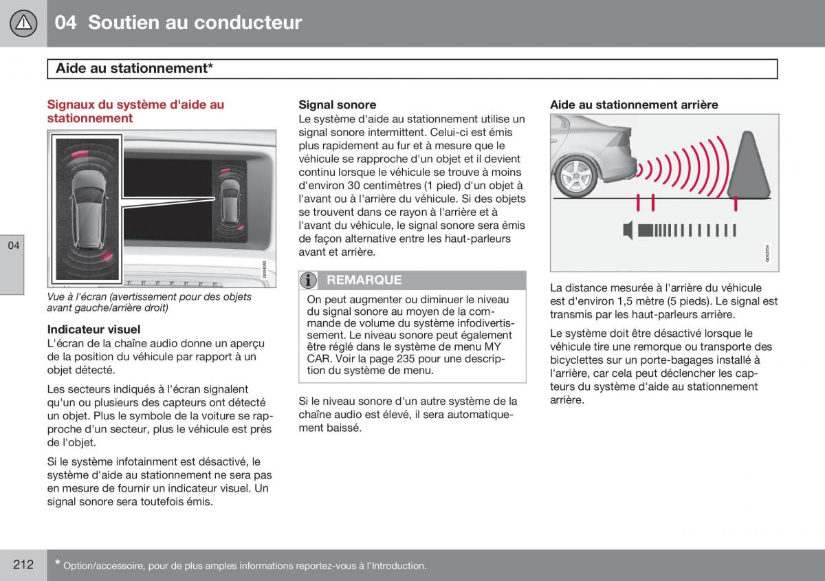 Volvo S60 II 2 manuel du proprietaire / page 214