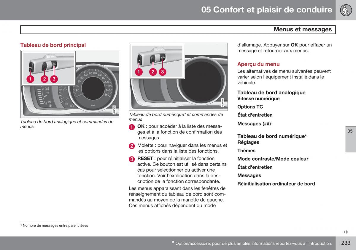 Volvo S60 II 2 manuel du proprietaire / page 235