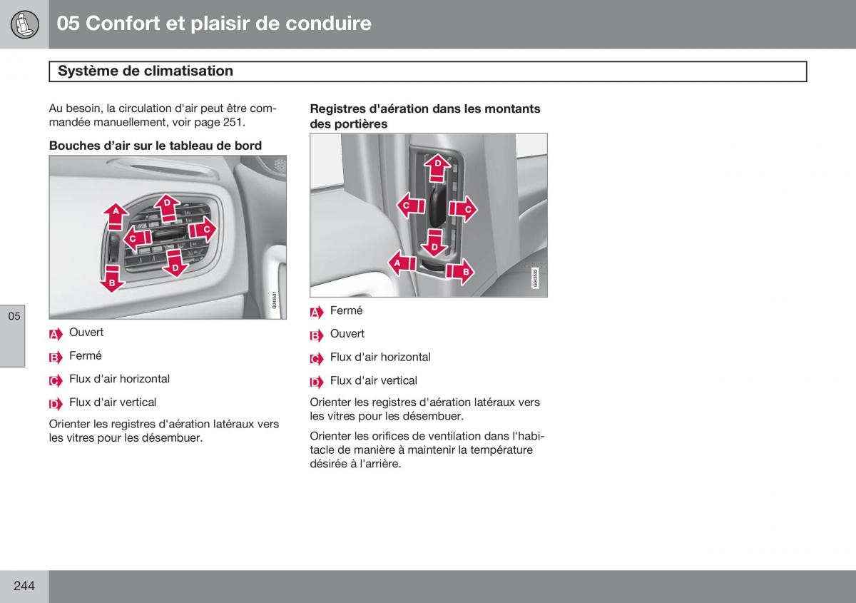 Volvo S60 II 2 manuel du proprietaire / page 246