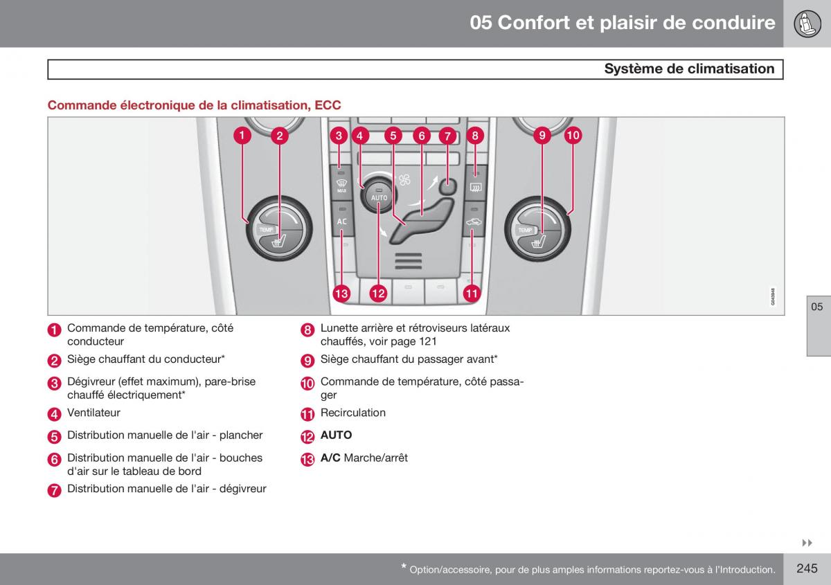 Volvo S60 II 2 manuel du proprietaire / page 247