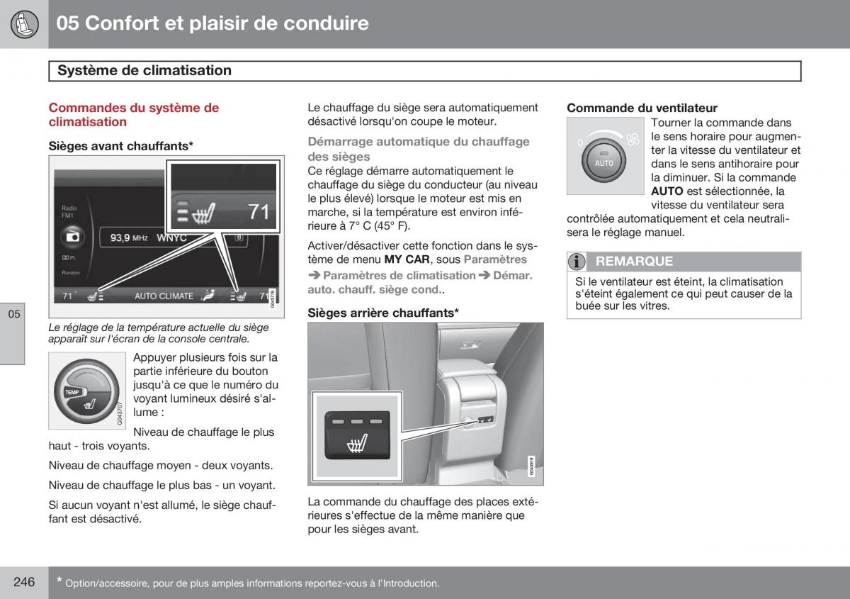 Volvo S60 II 2 manuel du proprietaire / page 248