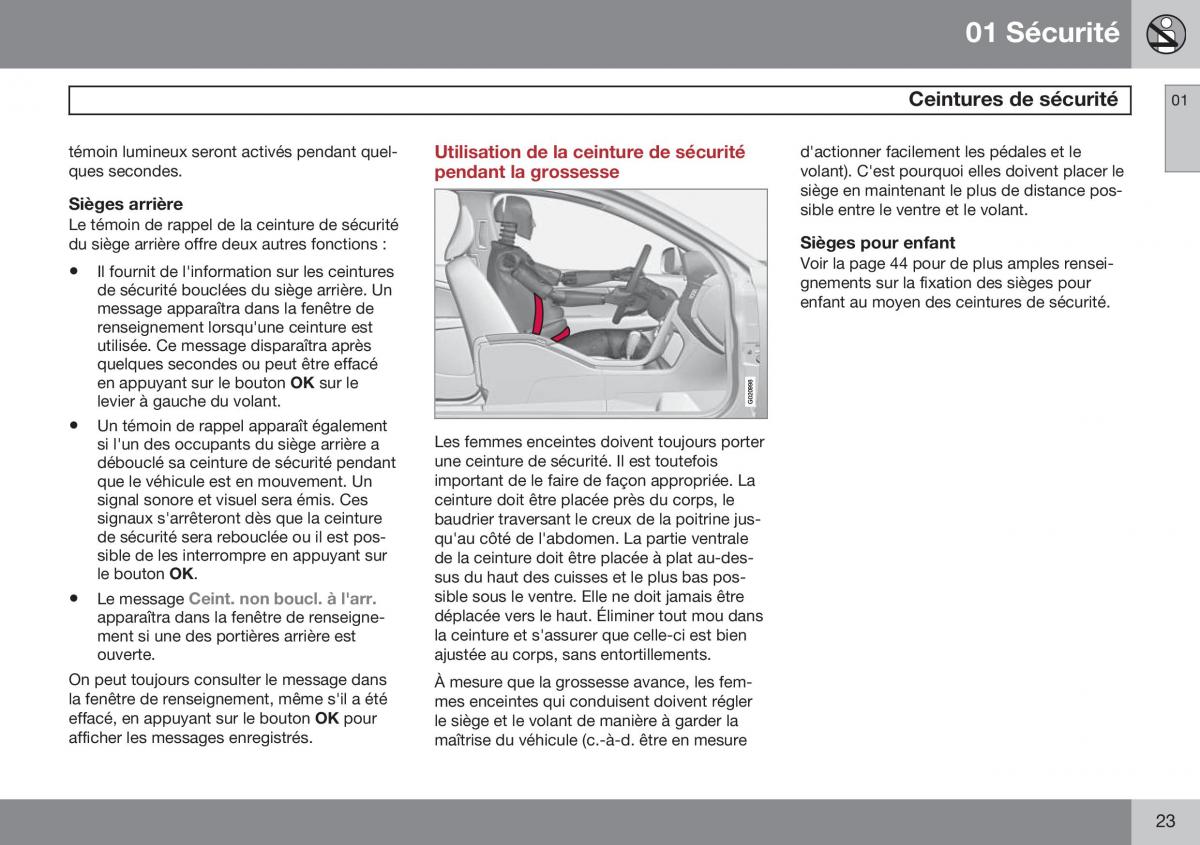 Volvo S60 II 2 manuel du proprietaire / page 25