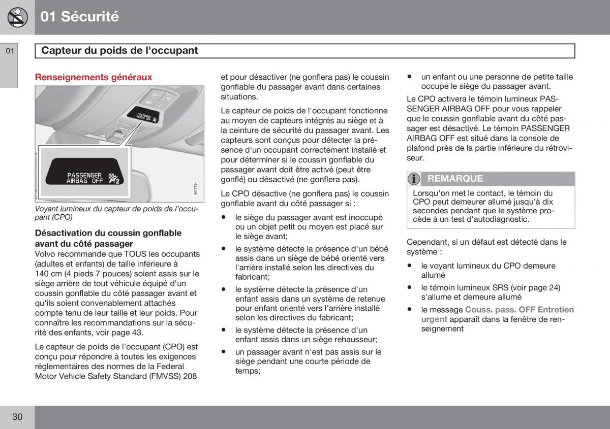 Volvo S60 II 2 manuel du proprietaire / page 32