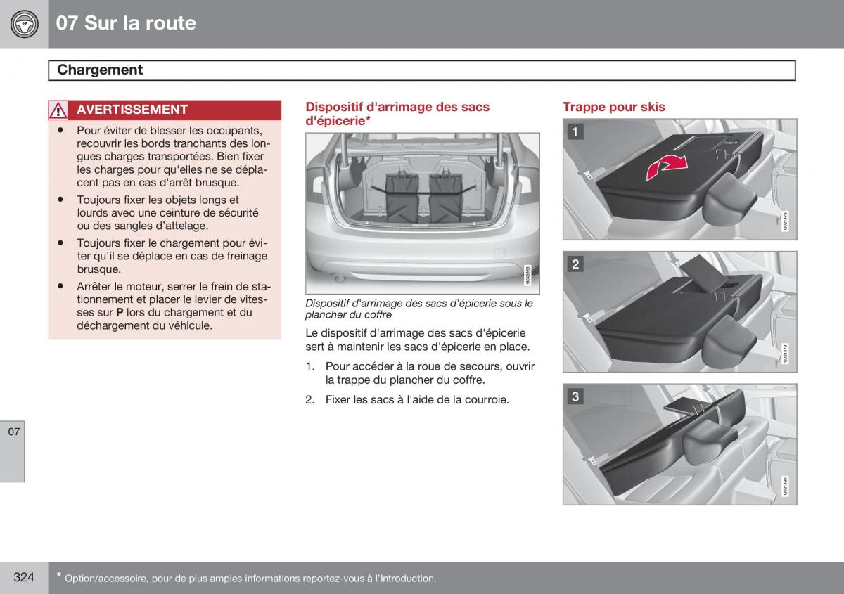 Volvo S60 II 2 manuel du proprietaire / page 326