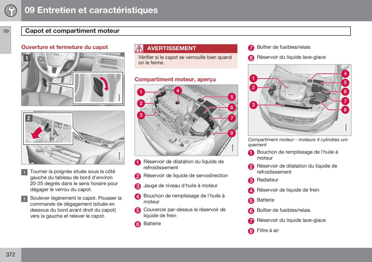 Volvo S60 II 2 manuel du proprietaire / page 374