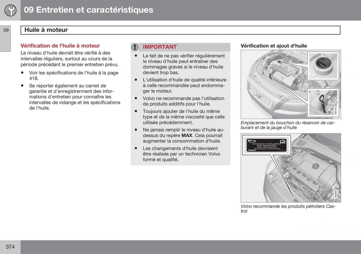 Volvo S60 II 2 manuel du proprietaire / page 376