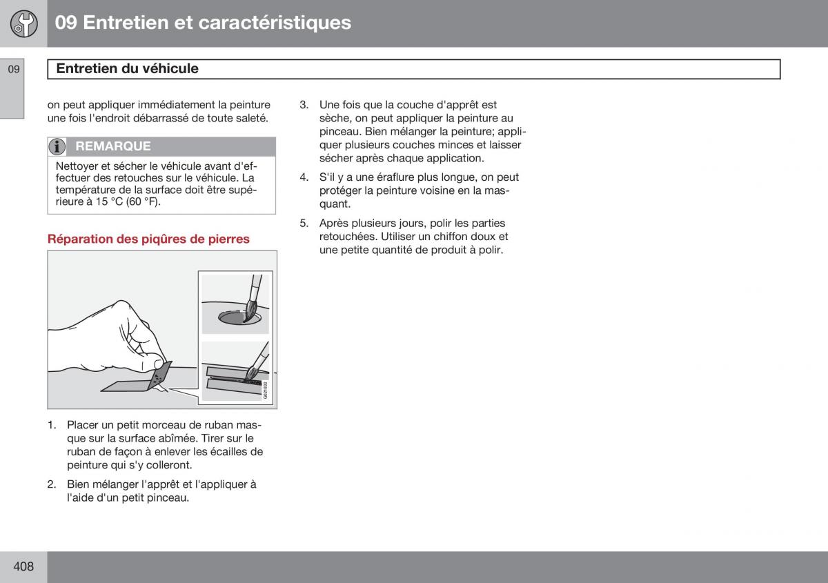 Volvo S60 II 2 manuel du proprietaire / page 410