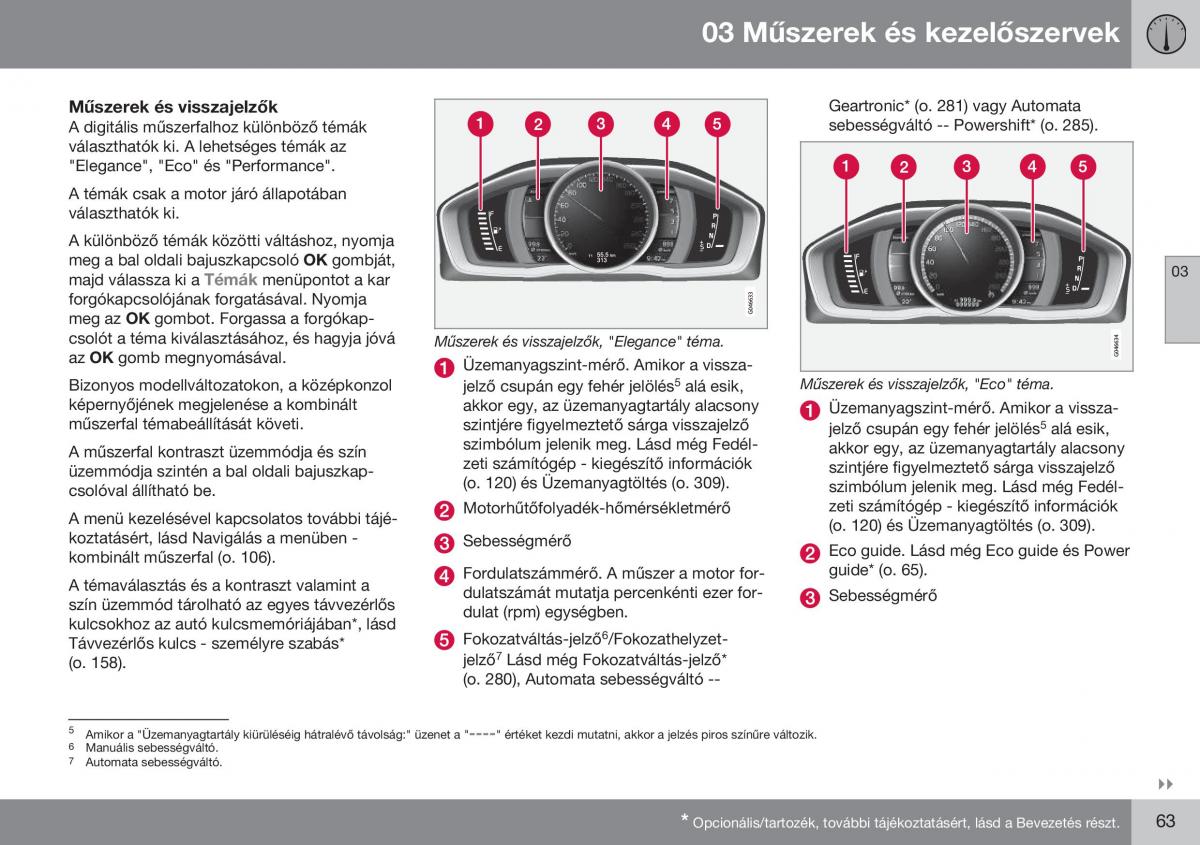 Volvo S60 II 2 Kezelesi utmutato / page 65