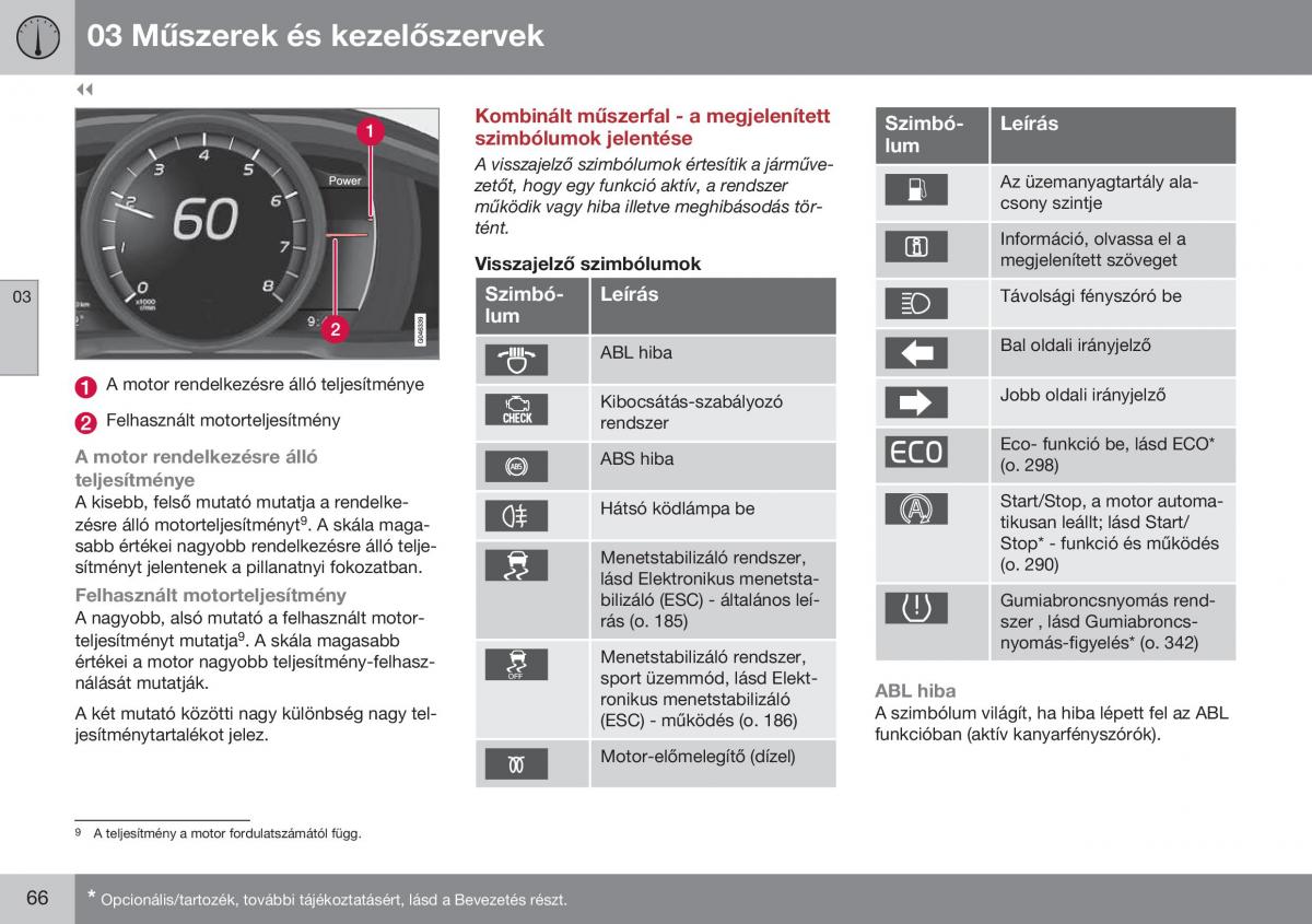 Volvo S60 II 2 Kezelesi utmutato / page 68