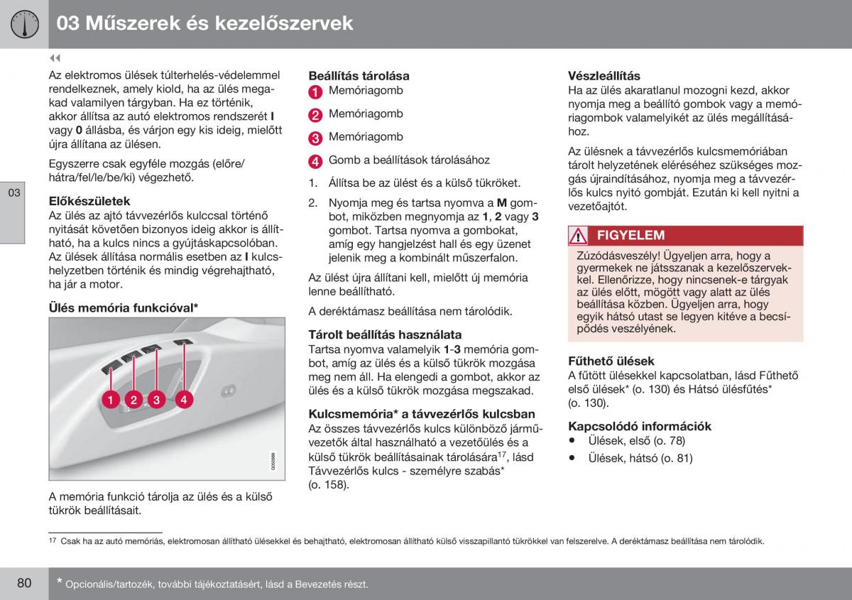 Volvo S60 II 2 Kezelesi utmutato / page 82