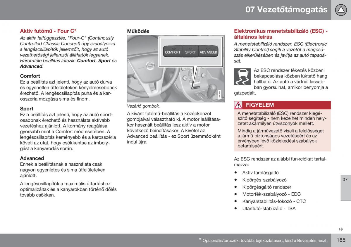 Volvo S60 II 2 Kezelesi utmutato / page 187