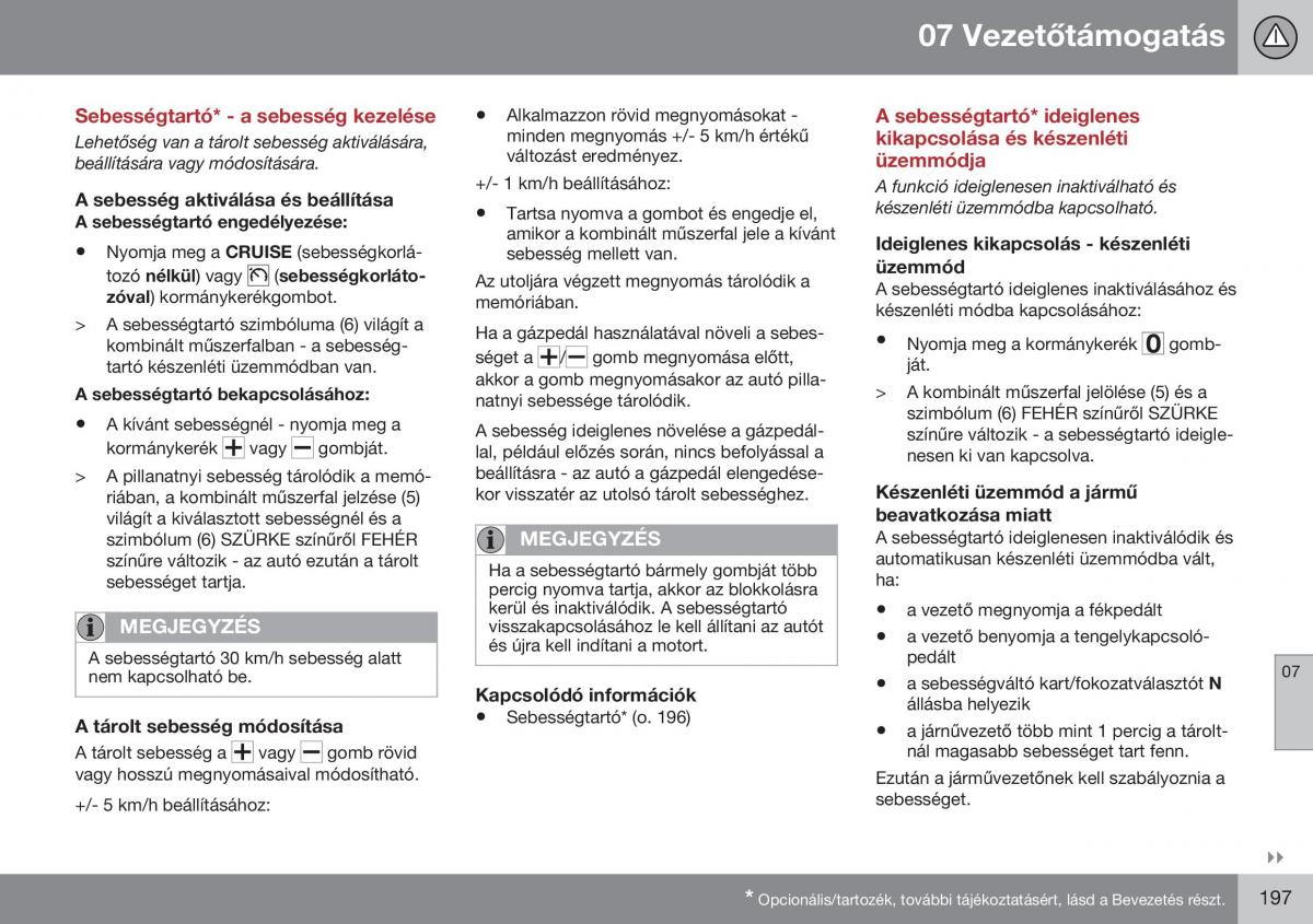 Volvo S60 II 2 Kezelesi utmutato / page 199