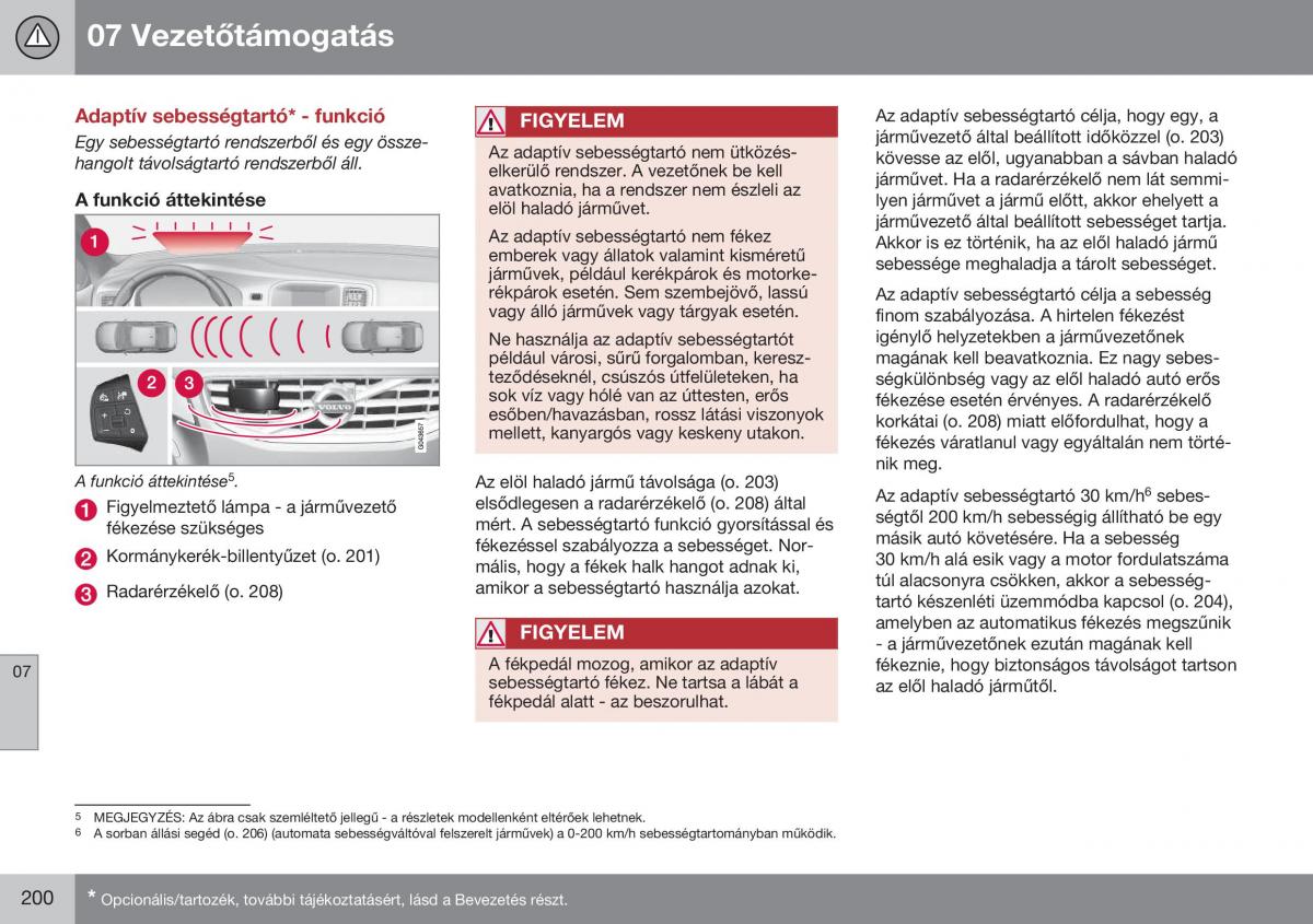 Volvo S60 II 2 Kezelesi utmutato / page 202