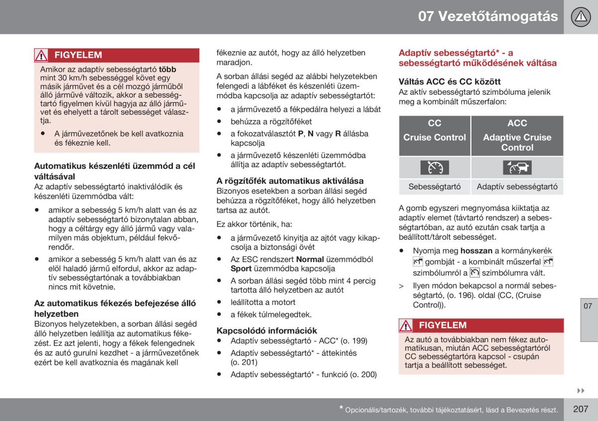 Volvo S60 II 2 Kezelesi utmutato / page 209