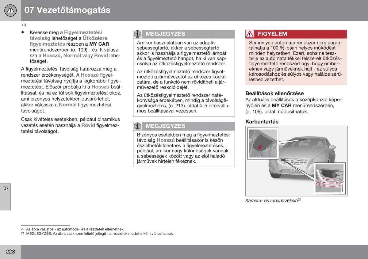 Volvo S60 II 2 Kezelesi utmutato / page 230