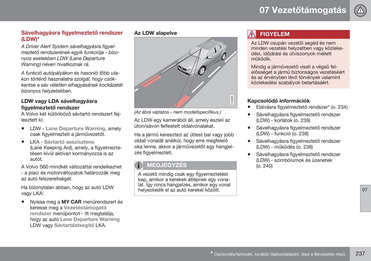 Volvo S60 II 2 Kezelesi utmutato / page 239