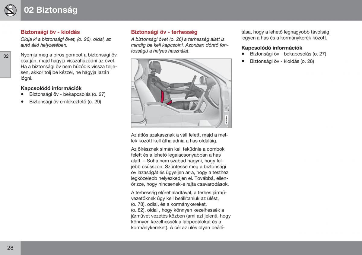 Volvo S60 II 2 Kezelesi utmutato / page 30