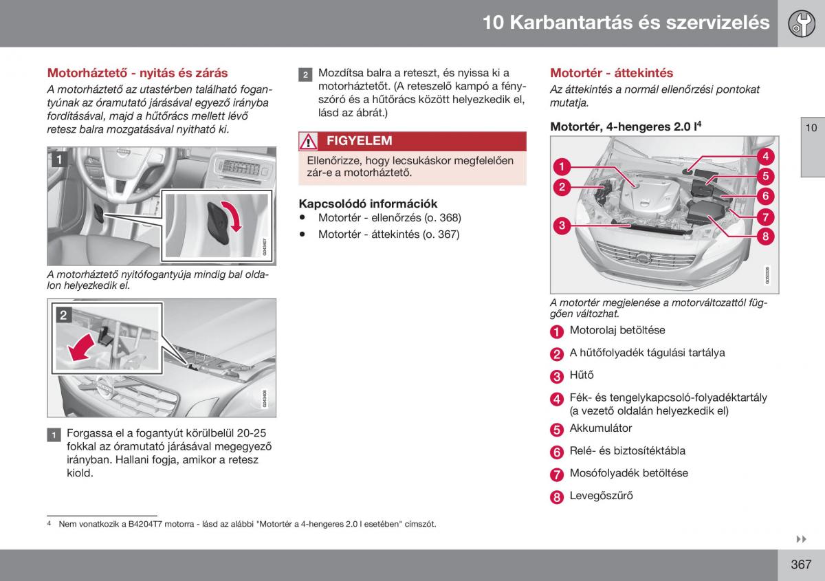 Volvo S60 II 2 Kezelesi utmutato / page 369