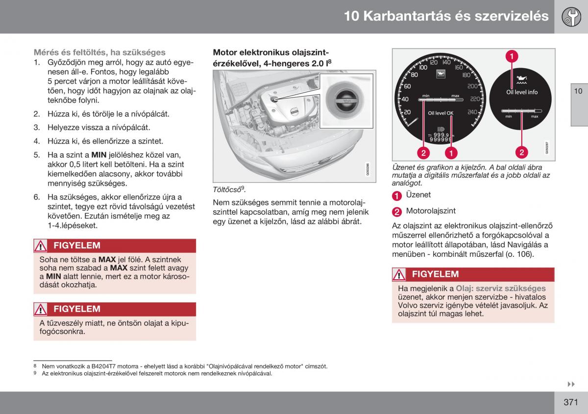 Volvo S60 II 2 Kezelesi utmutato / page 373