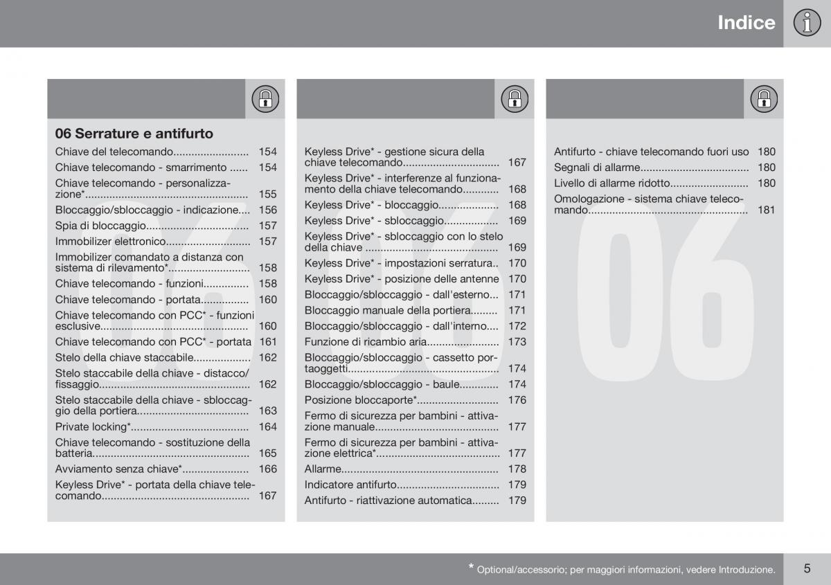 Volvo S60 II 2 manuale del proprietario / page 7