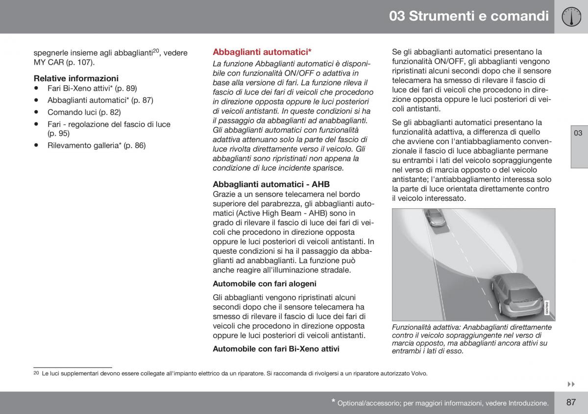 Volvo S60 II 2 manuale del proprietario / page 89