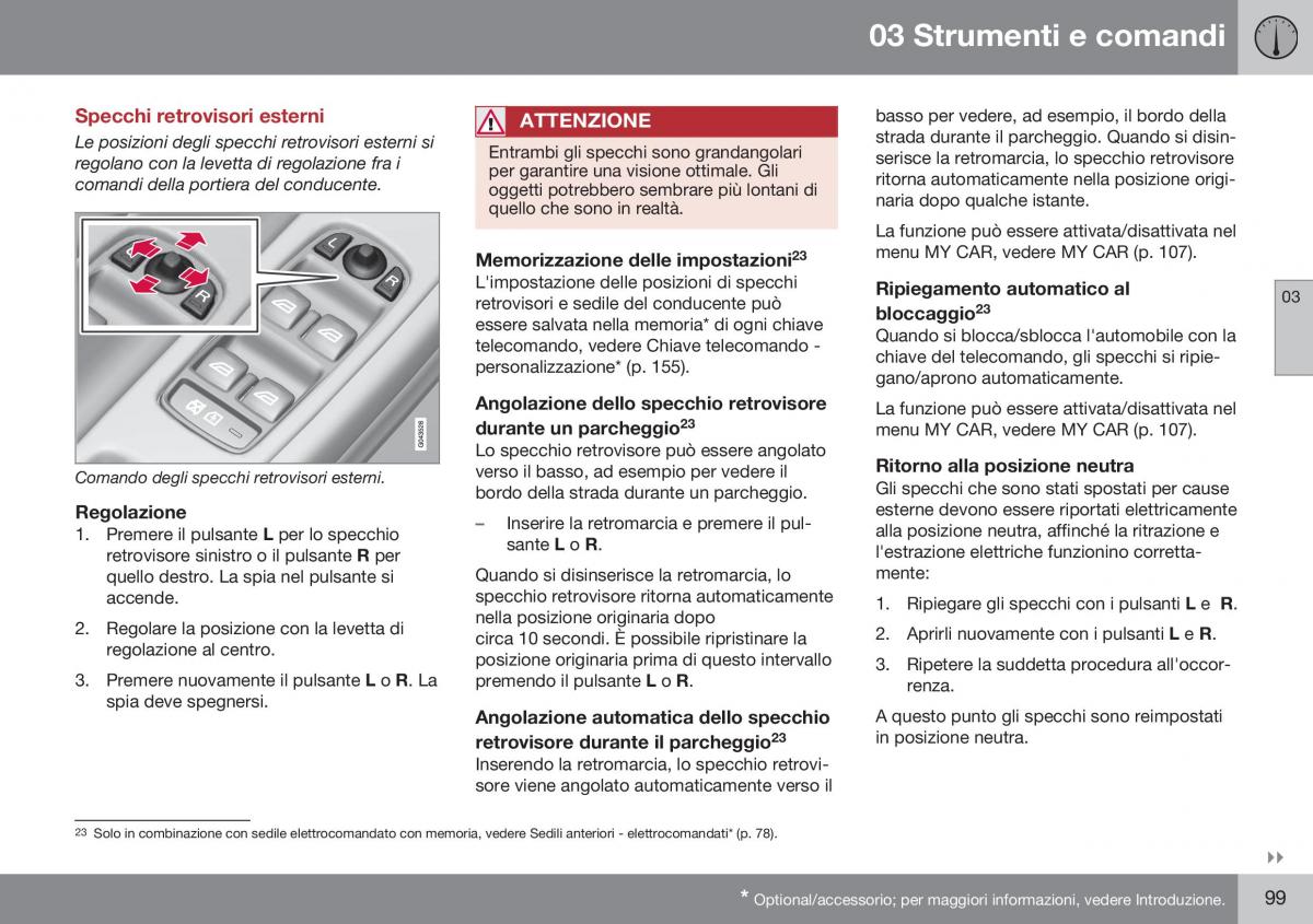 Volvo S60 II 2 manuale del proprietario / page 101