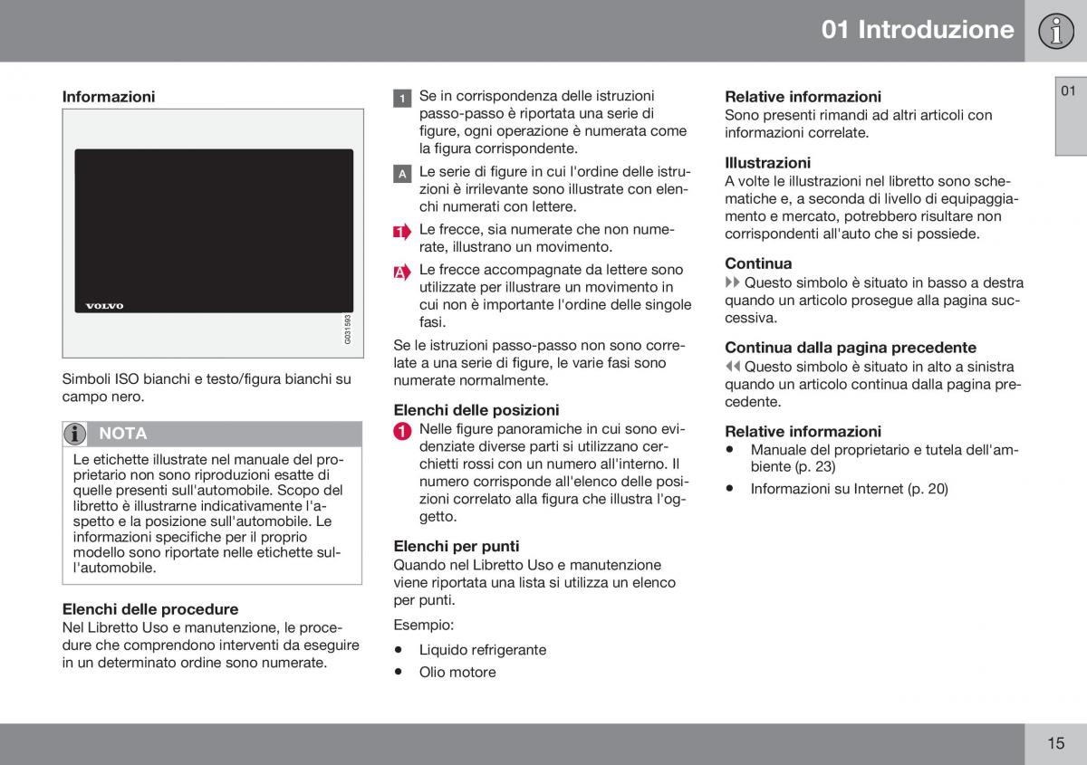 Volvo S60 II 2 manuale del proprietario / page 17